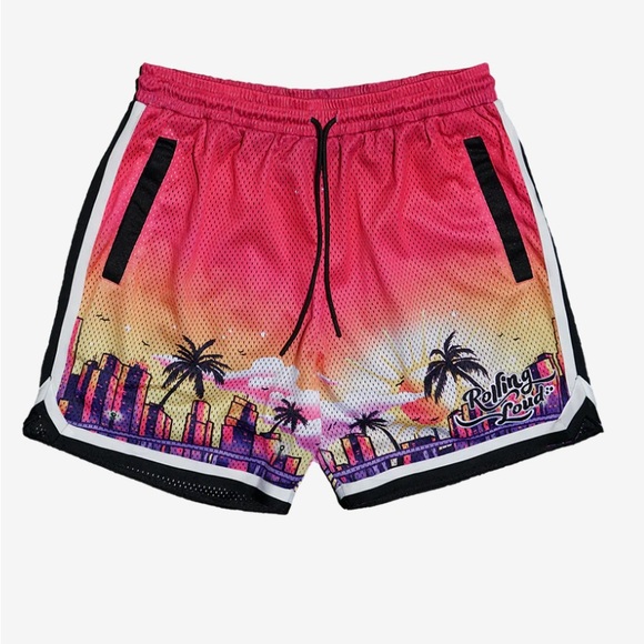 ROLLING LOUD AUTHENTIC ON COURT FLYER SHORTS - Picture 1 of 9